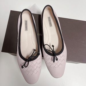 Bottega Veneta Women's Leather Flats/pink /NWB/BV
